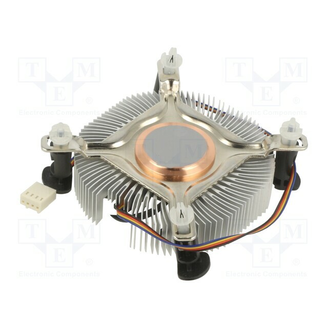 Akasa Active heatsink; 12VDC; aluminium,copper