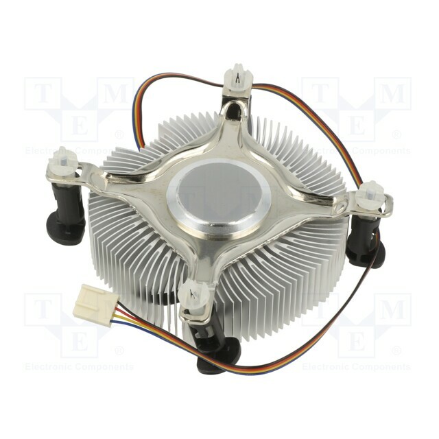 Akasa Active heatsink; 12VDC; aluminium; 39