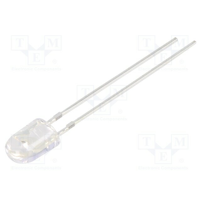 OPTOSUPPLY LED; yellow; oval; 5.2x3