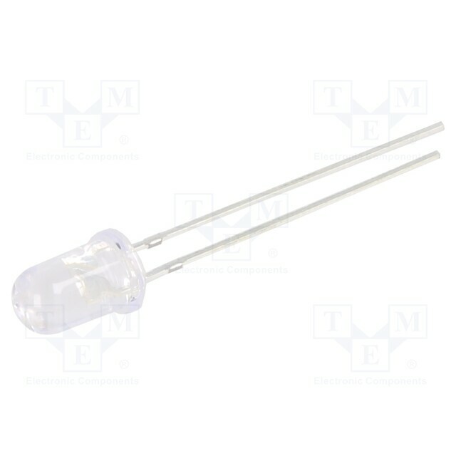 OPTOSUPPLY LED; UV; 30°; 20mA; 114mW