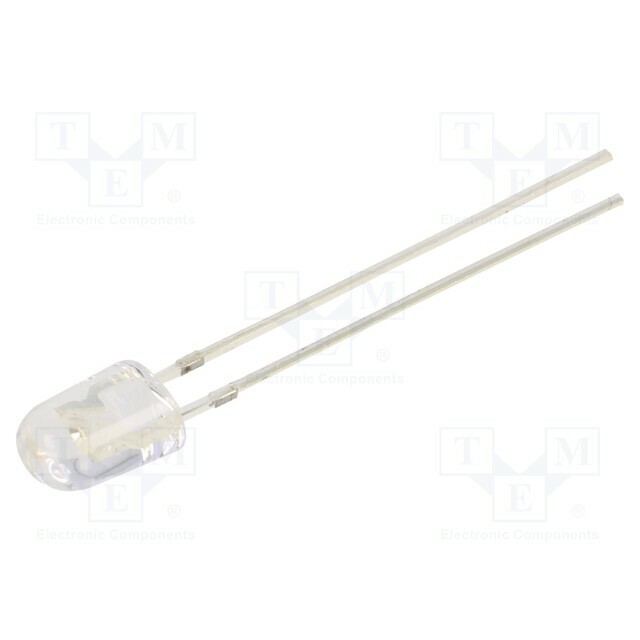 OPTOSUPPLY LED; blue; oval; 5.2x3