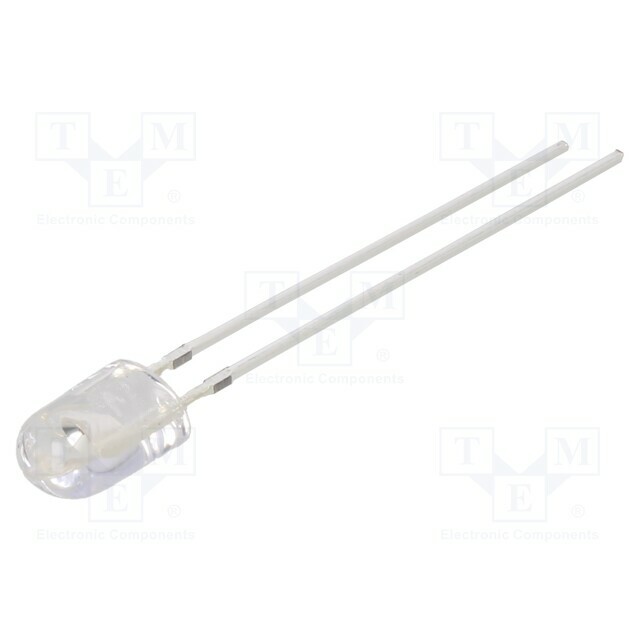 OPTOSUPPLY LED; red; oval; 5.2x3