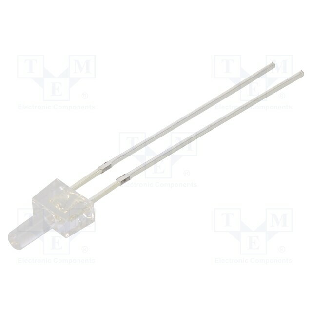 OPTOSUPPLY LED; blue; 2mm; 500÷750mcd; 90°