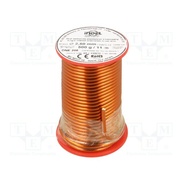 INDEL Coil wire; single coated enamelled