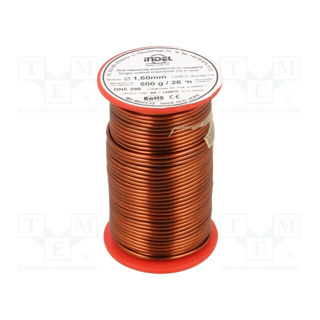 INDEL Coil wire; single coated enamelled