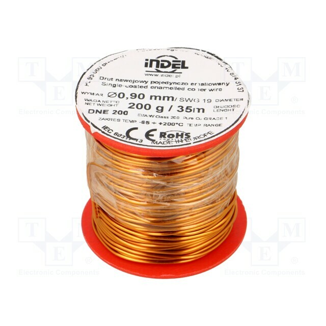 INDEL Coil wire; single coated enamelled