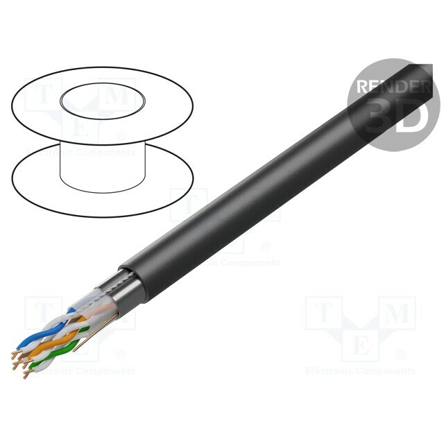GEMBIRD Wire; Cablexpert; F/UTP; Cat 6