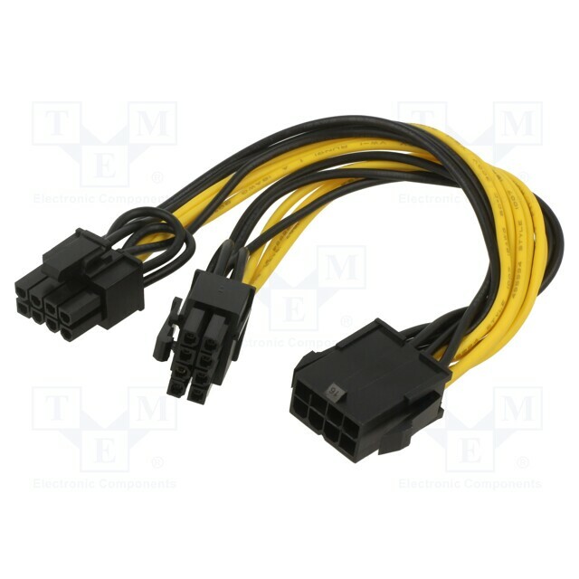 AKYGA Cable: mains; PCIe 8pin male