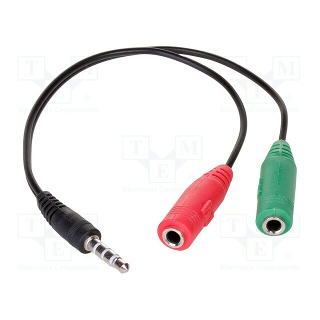 Akyga adapter with cable AK-AV-08 mini