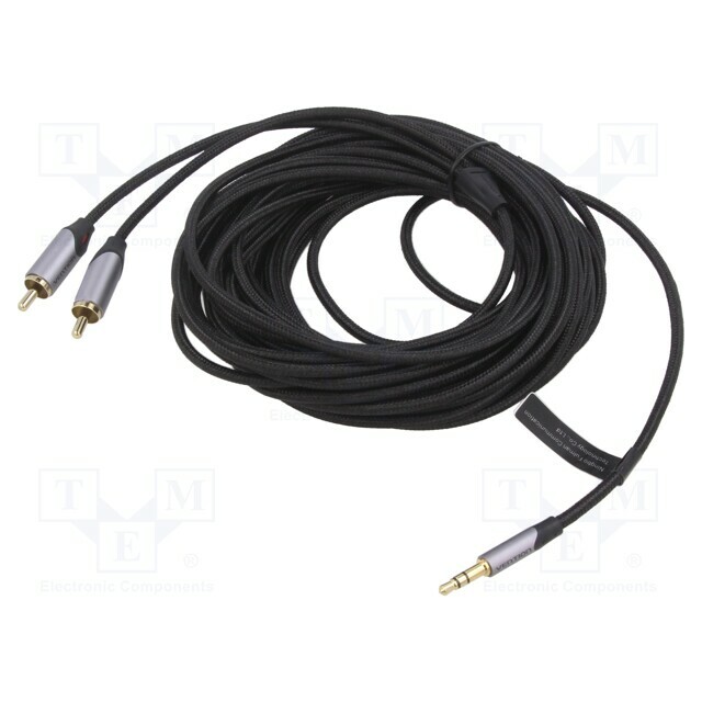 2xRCA cable (Cinch) jack to 3