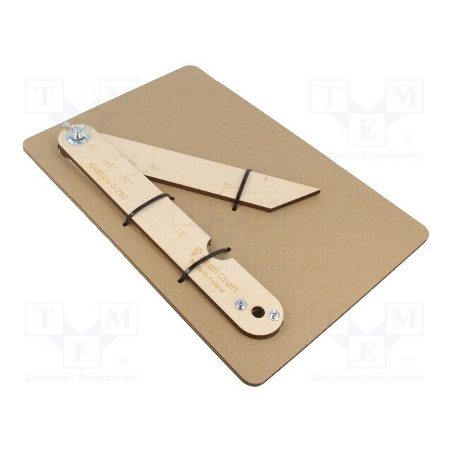 LeanCraft Try square; L: 290mm; adjustable