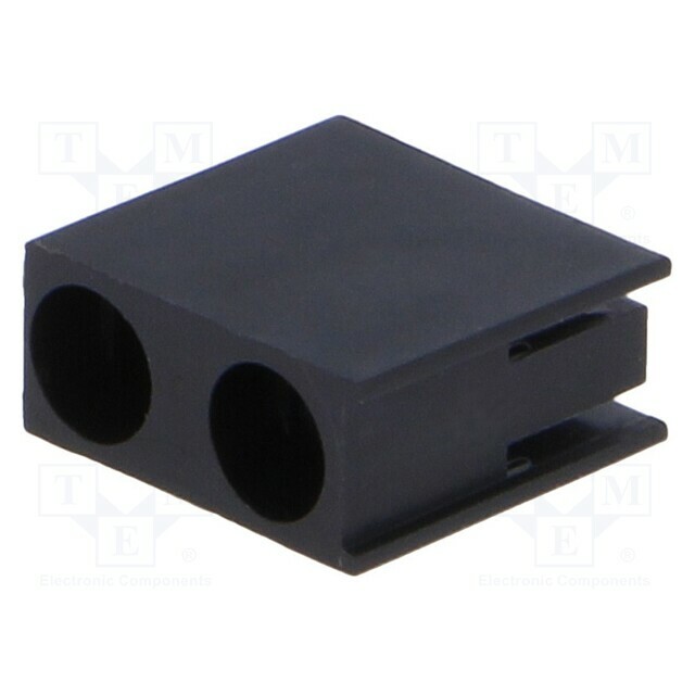 FIX&FASTEN LED housing; 3mm; polyamide; angular