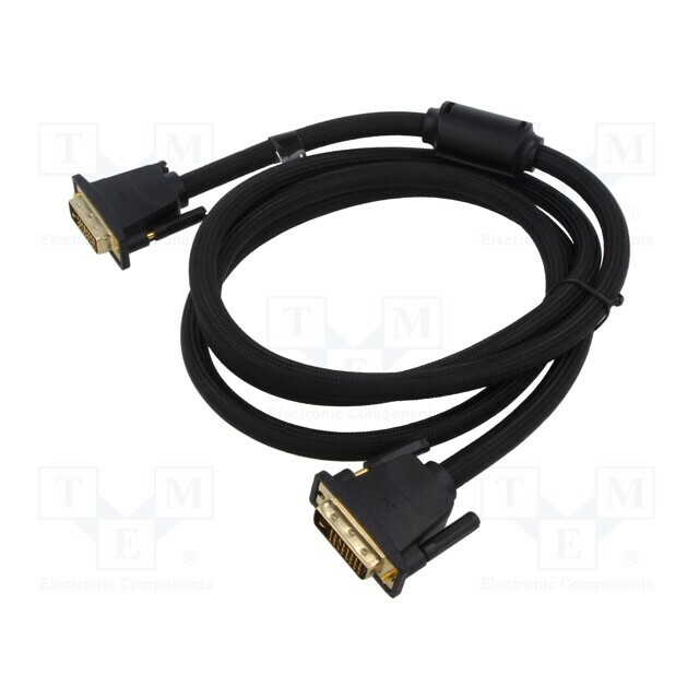 VENTION Cable; DVI-D (24+1) plug,both