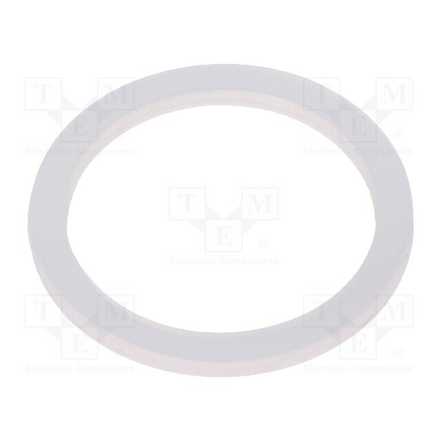 Gasket; polyetylene; Thk: 2mm; Øint: 25mm
