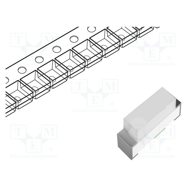 Inolux LED; yellow; SMD; 0603; 35mcd