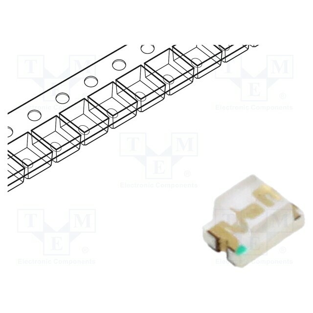 Inolux LED; blue; SMD; 0805; 56mcd
