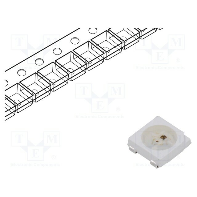 Inolux Programmable LED; RGB; SMD; PLCC4