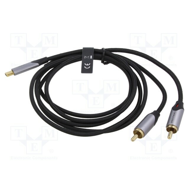 VENTION Cable; RCA plug x2,USB