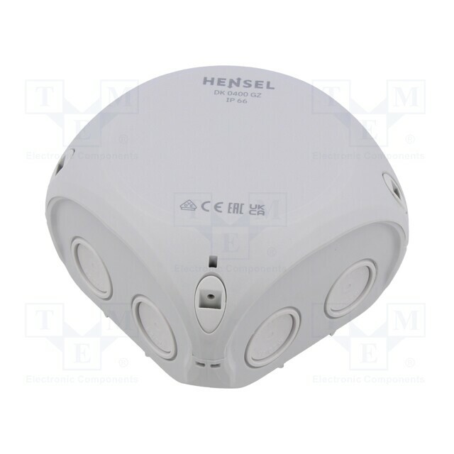 Enclosure: junction box; X: 104mm; Y: