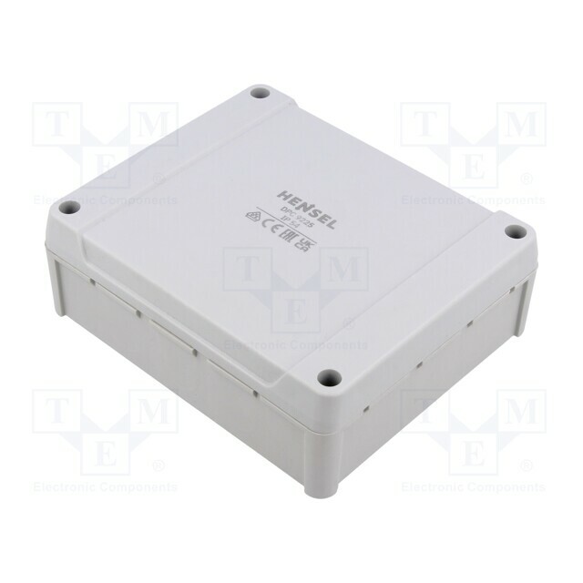 Enclosure: junction box; X: 119mm; Y: