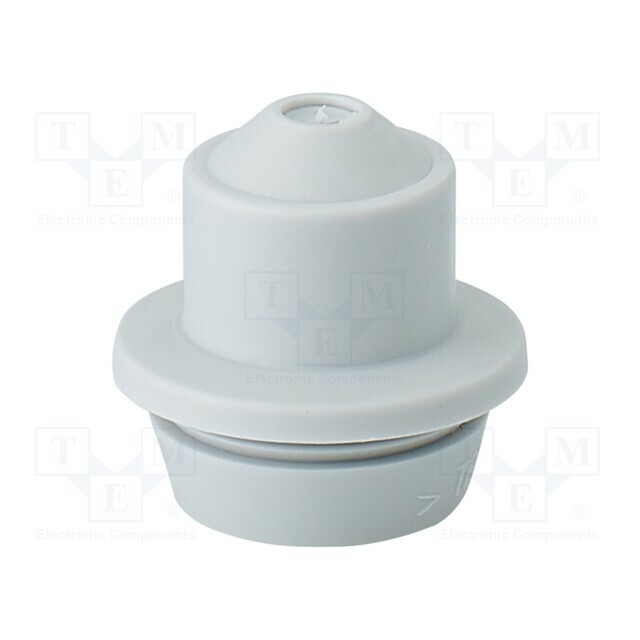 Grommet; elastomer thermoplastic TPE; light grey