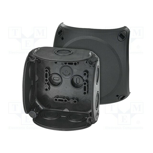 Enclosure: junction box; X: 104mm; Y: