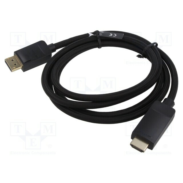 VENTION Cable; DisplayPort plug,HDMI plug
