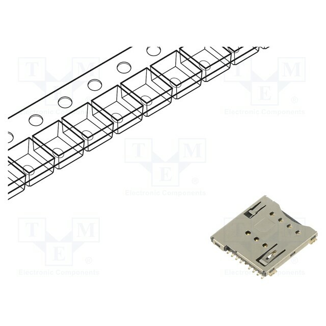 GCT Connector: for cards; Micro SIM