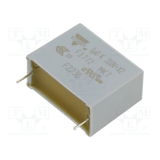 VISHAY Capacitor: polyester; 1uF; 310VAC; 630VDC
