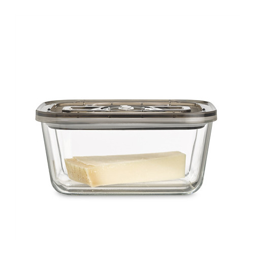 Caso Glass Vacuum Container with Plastic