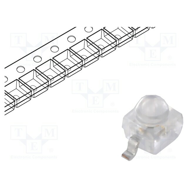 VISHAY LED; blue; SMD; Gull wing