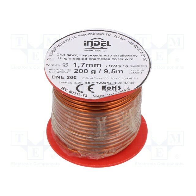 INDEL Coil wire; single coated enamelled