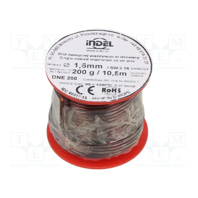 INDEL Coil wire; single coated enamelled