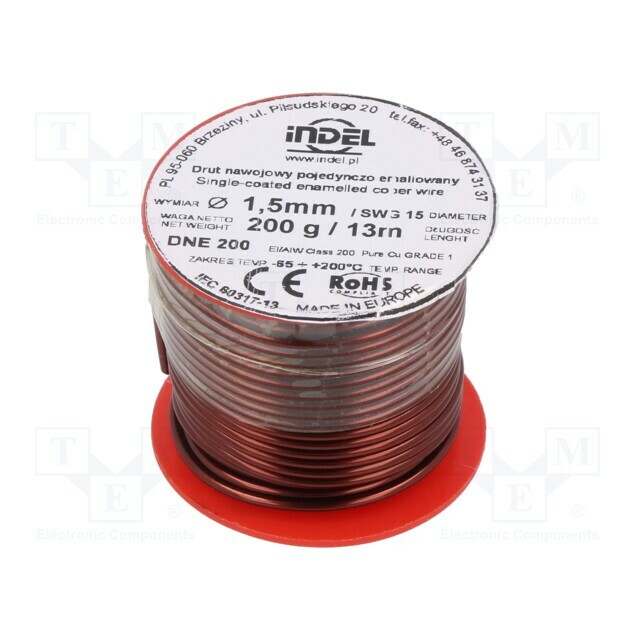 INDEL Coil wire; single coated enamelled