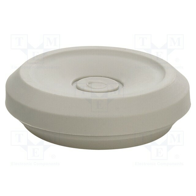 Grommet; elastomer thermoplastic TPE; grey; -25÷35°C
