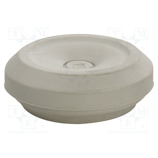 Grommet; elastomer thermoplastic TPE; grey; -25÷35°C
