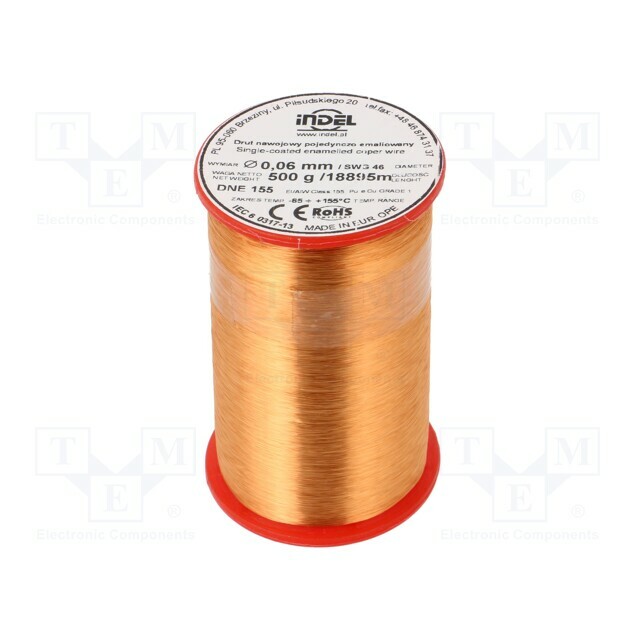 INDEL Coil wire; single coated enamelled