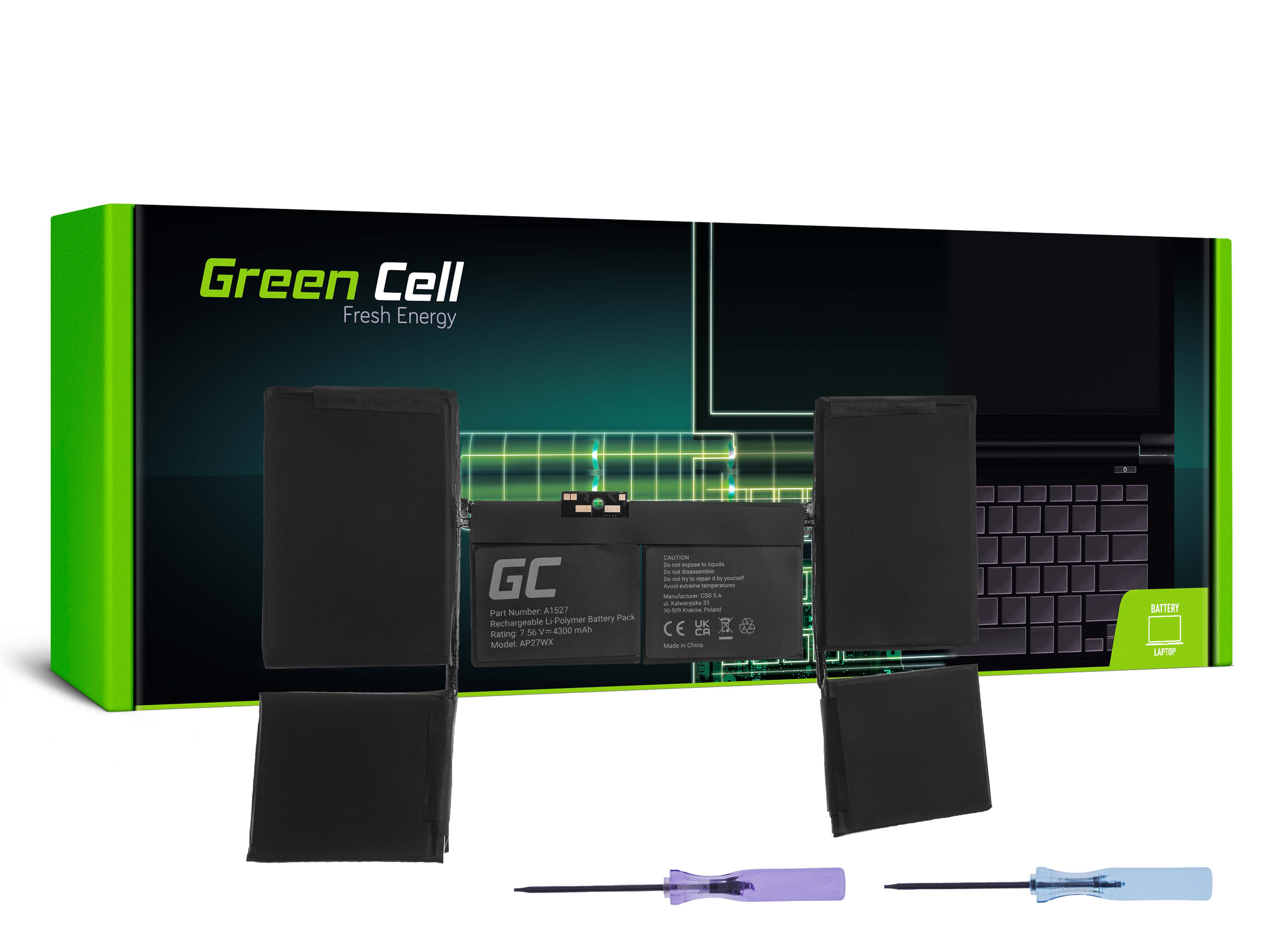Green Cell Battery A1527 for Apple