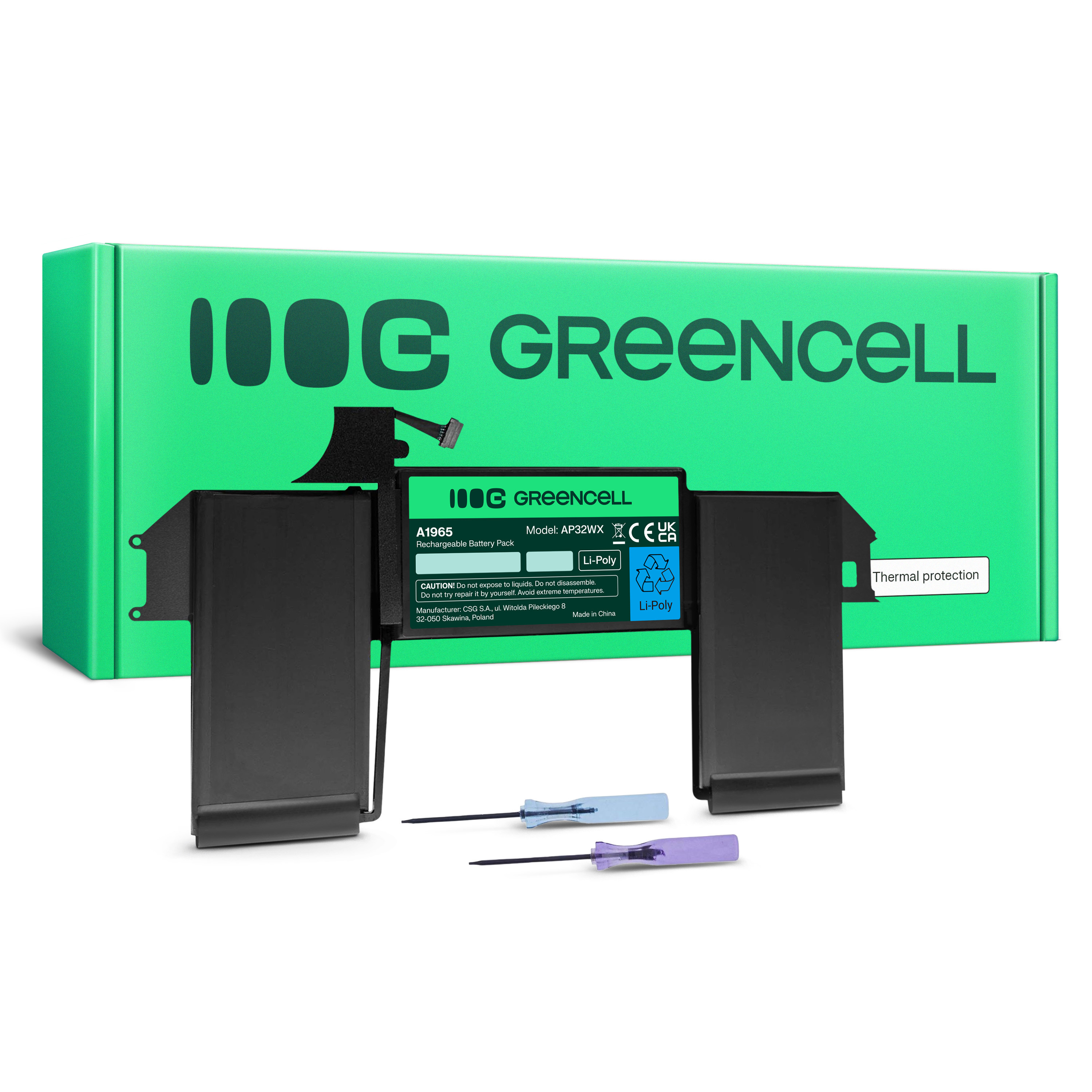 Green Cell Battery A1965 for Apple