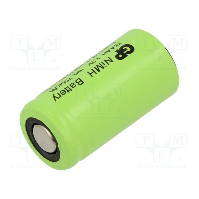 Re-battery: Ni-MH; 2/3AA; 750mAh; 1.2V