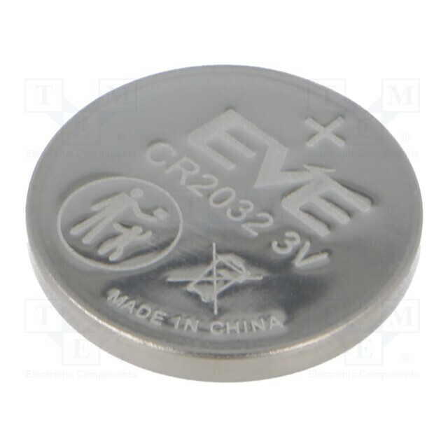 EVE BATTERY Battery: lithium; coin; CR2032