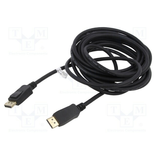 Cable; DisplayPort plug,both sides; 4K