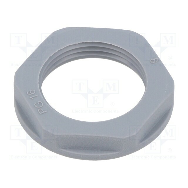 TE CONNECTIVITY Nut; PG16; polyamide; 30mm