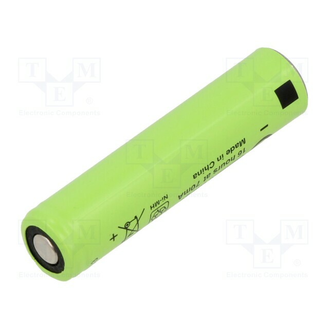 Re-battery: Ni-MH; AAA,R3; 700mAh; 1