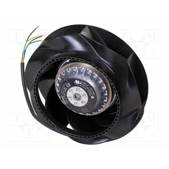 EBM-PAPST Fan: AC; Ø190x68.5mm; radial