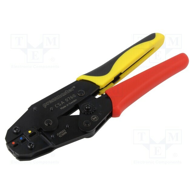 PRESSMASTER Tool: for crimping; insulated connectors