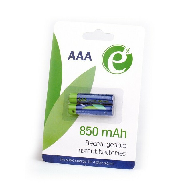GEMBIRD Rechargeable battery AAA 850mAh/2-pack/blister |