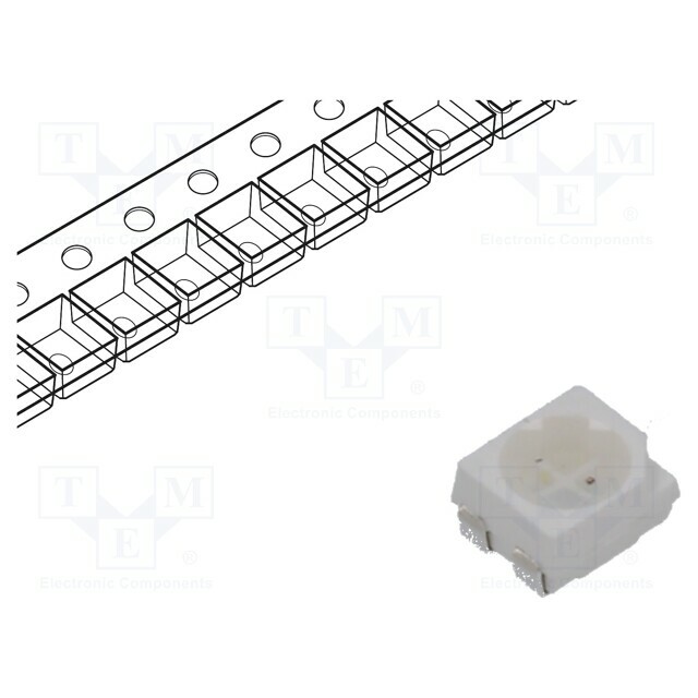 Inolux LED; red/green; SMD; PLCC4; 2