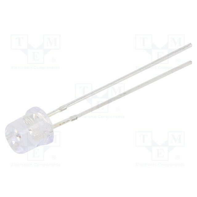 OPTOSUPPLY LED; yellow; 5mm; 68÷100mcd; 140°