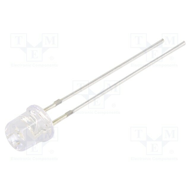 OPTOSUPPLY LED; green; 5mm; 150÷220mcd; 140°